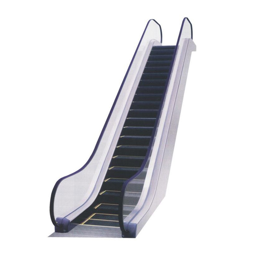 Eskalator 0.5m / s dengan eskalator komersial teknologi Jepun untuk pusat membeli-belah