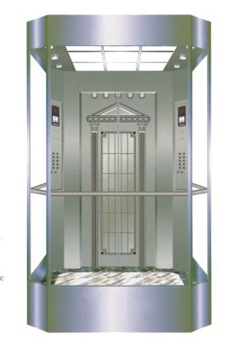 Large Space Commercial Panoramic Elevator
