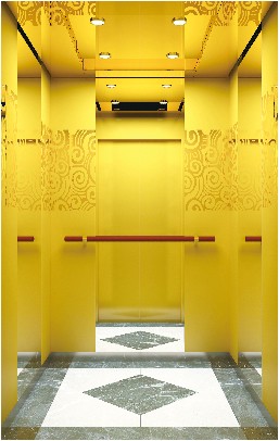 Ascenseur de passagers fuji 630kg VVVF