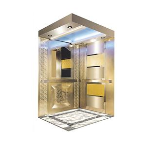 FUJI ZY Home Lift / Villa Elevator used home lift Equipped with Permanent magnet synchronous gearless tractor