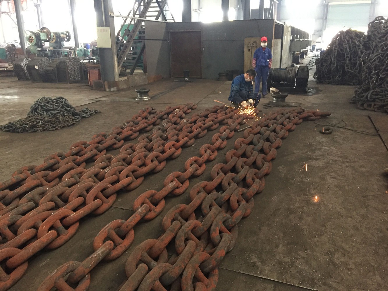 Studlink anchor chain ship grade 3 Manufacturers, Studlink anchor chain ship grade 3 Factory, Supply Studlink anchor chain ship grade 3