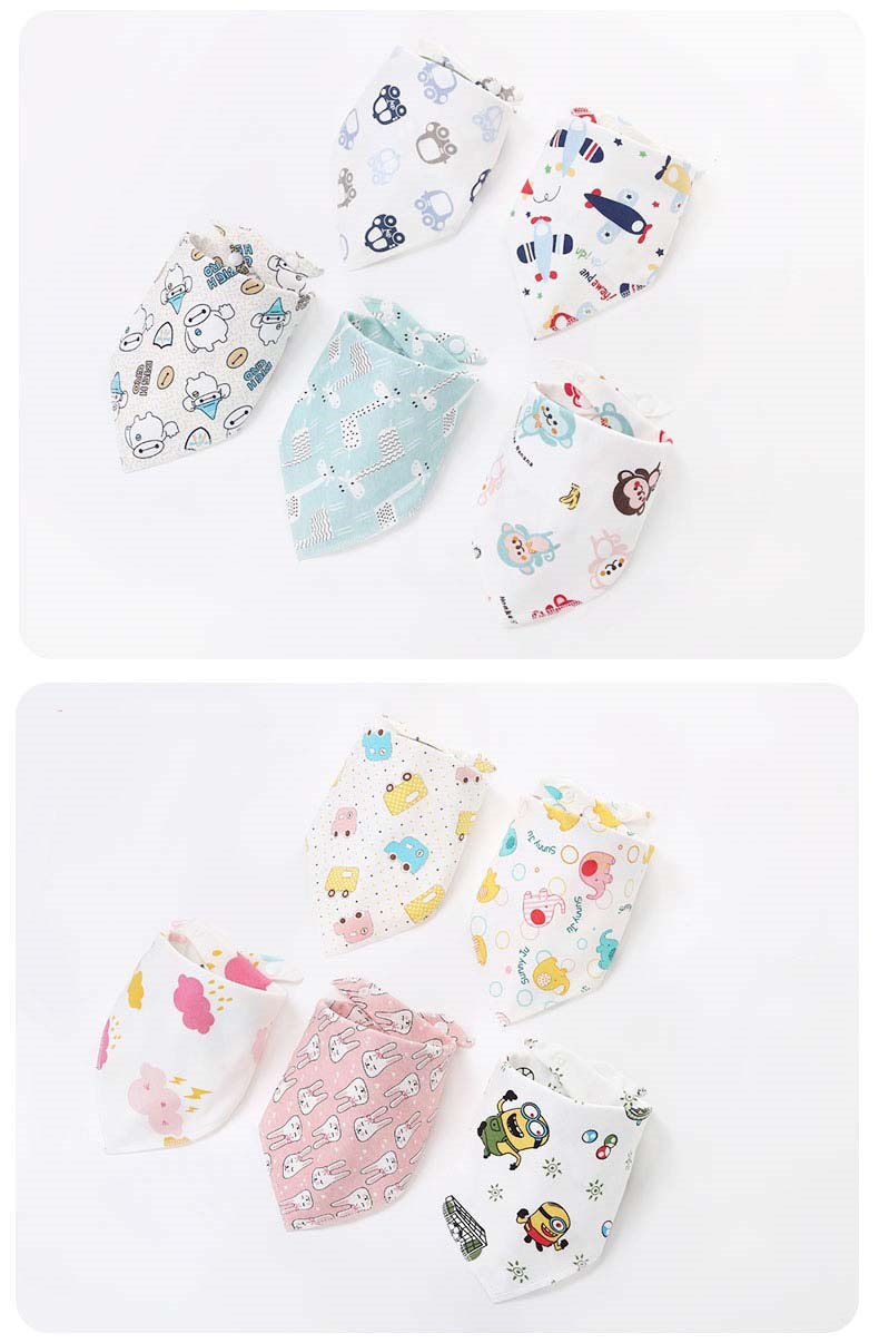 Printed Cotton Bibs