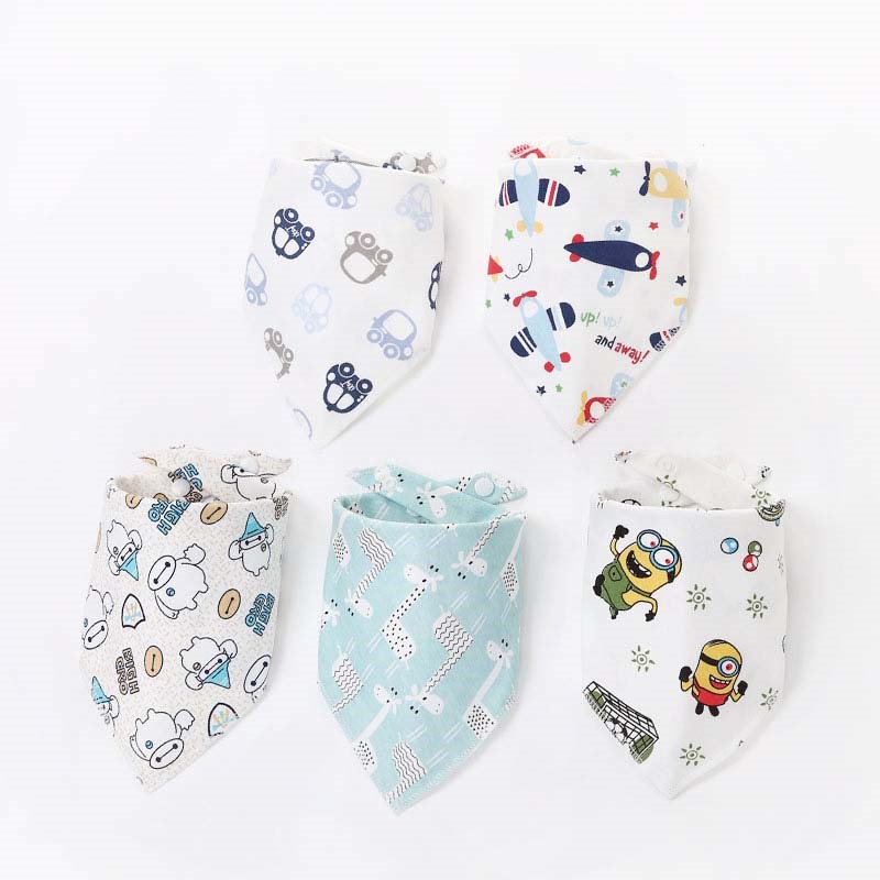 Printed Cotton Bibs