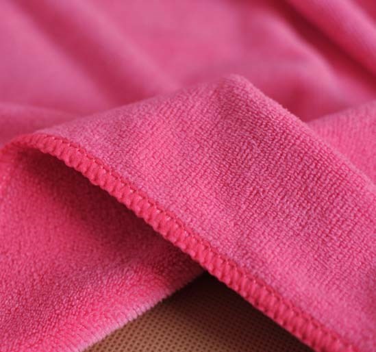 Microfiber Solid Color Bath Towel