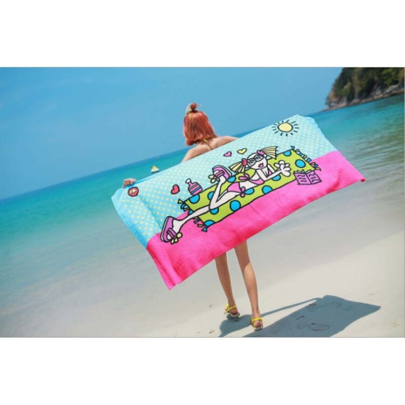 Microfiber Printed Beach Towel