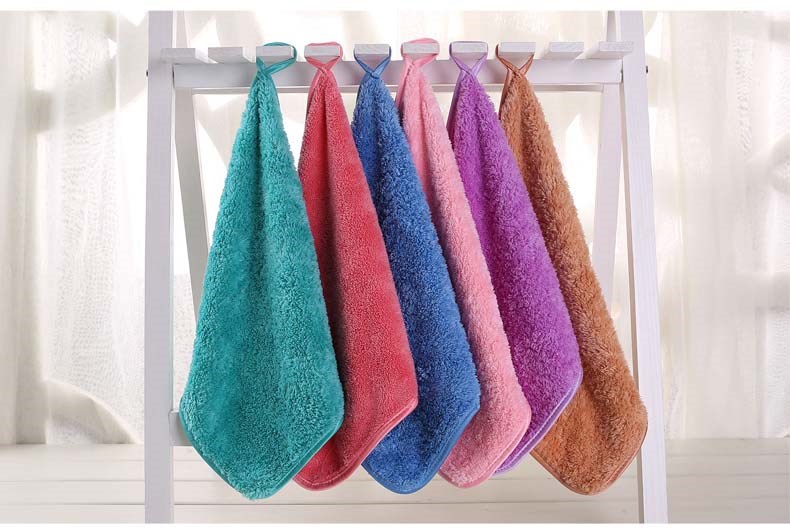 Solid Microfiber Cleaning Towel