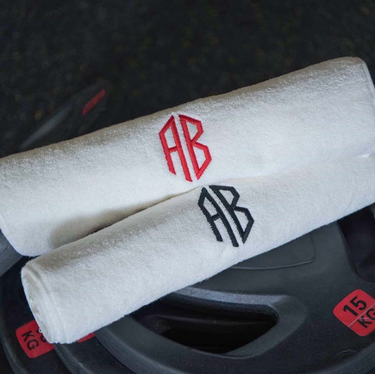 Monogram Cotton Yoga Towel