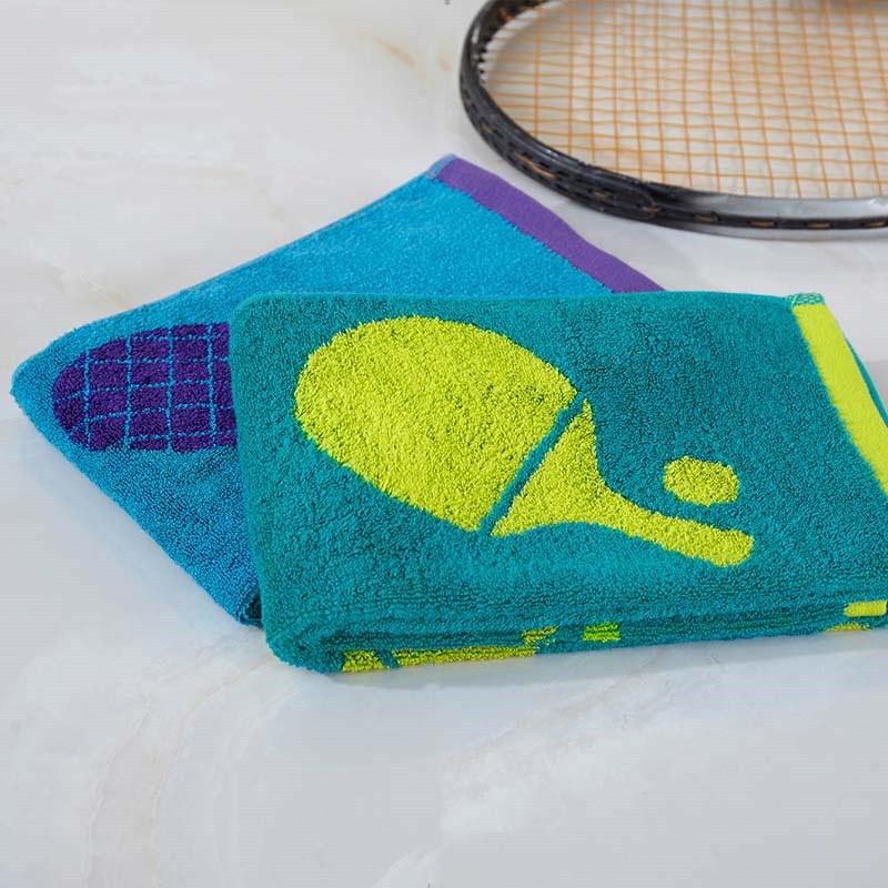 Jacquard Football Towel