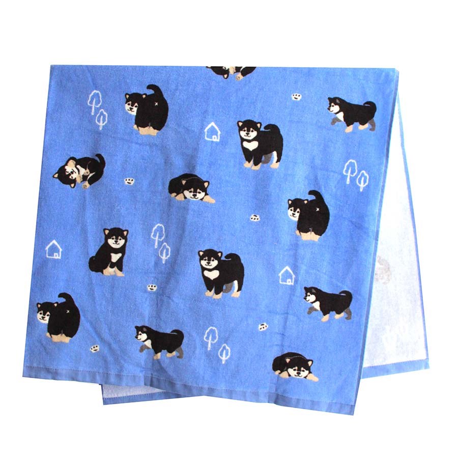 Printed Fluffy Pet Towel For Cat