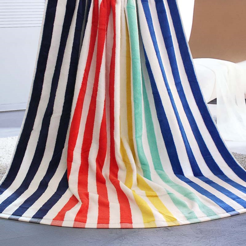 Cotton Terry Cabana Stripe Beach Towel