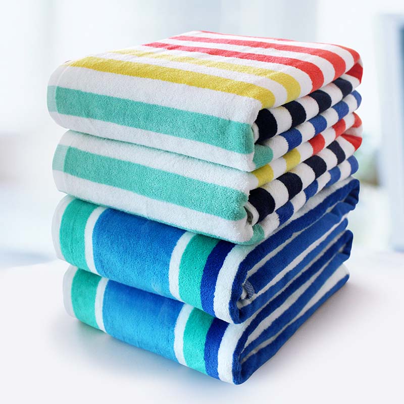 cabana stripe beach towel