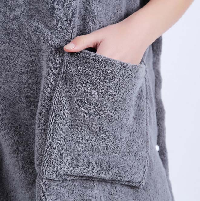 hooded poncho towel