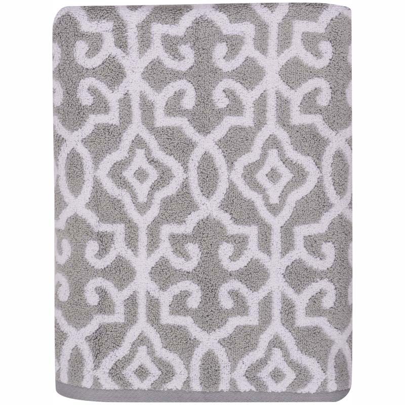 100% Pima Cotton Jacquard Bath Towel