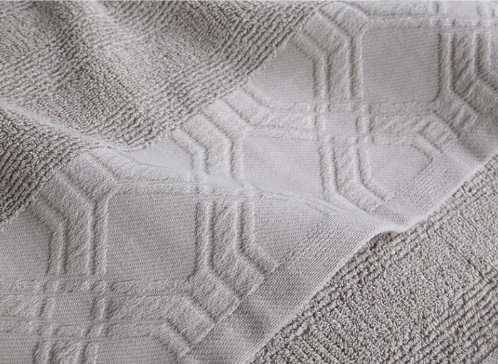 100% Cotton Ring-spun Jacquard Bath Sheet