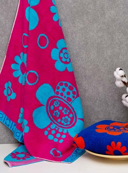 Promotional Decorative Jacquard Beach Towel