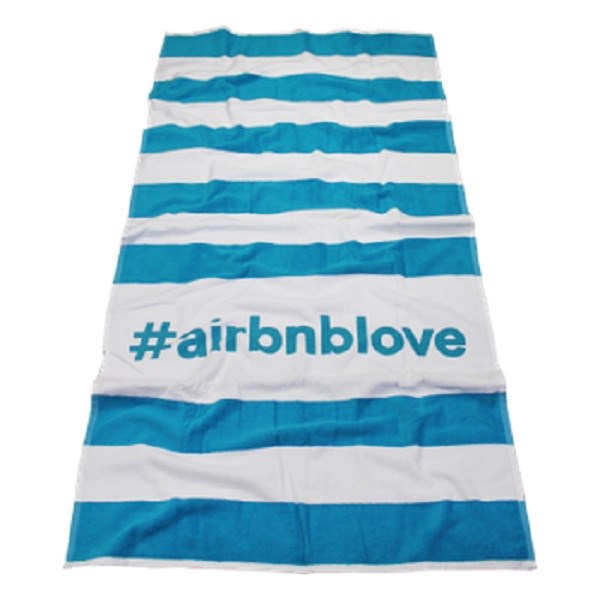 Promotional Striped Pool Towel