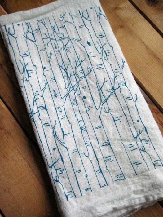 Printed Flour Kitchen Towel