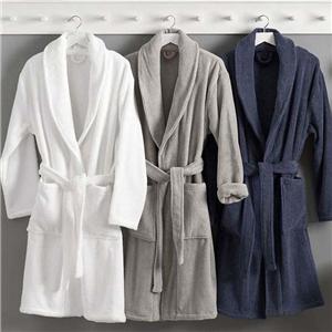 Velour Cotton Bathrobe