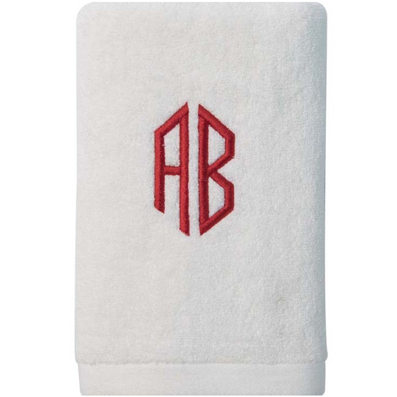 Monogram Cotton Yoga Towel