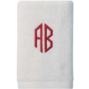 Monogram Cotton Yoga Towel