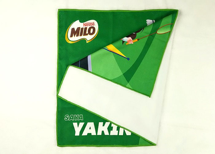 microfiber towel with logo