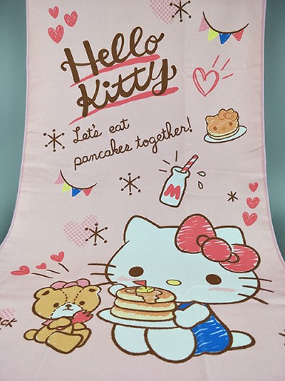 Hello Kitty Microfiber printed towels for promotions