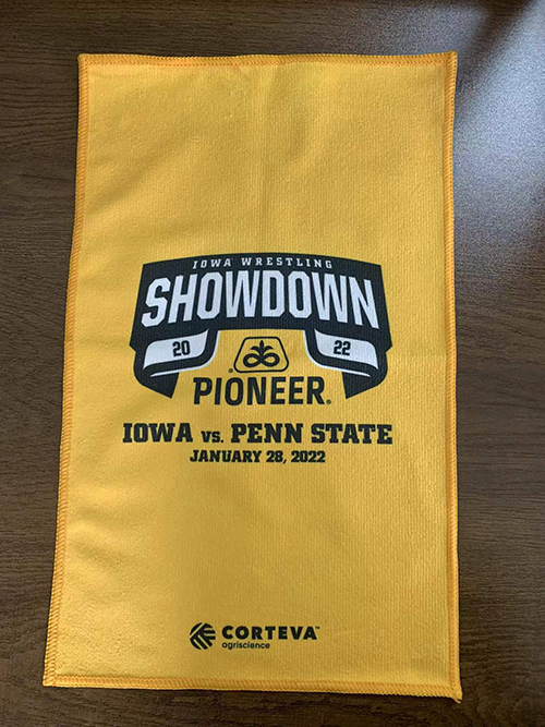 Microfiber Printed Rally Towel