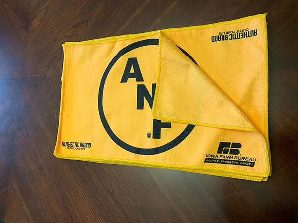 Microfiber Printed Rally Towel