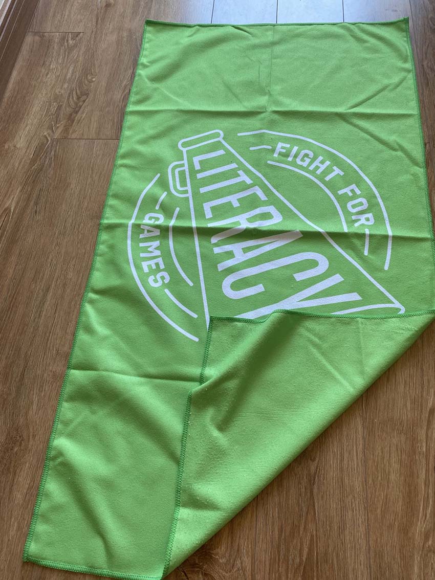 Microfiber Printed Rally Towel