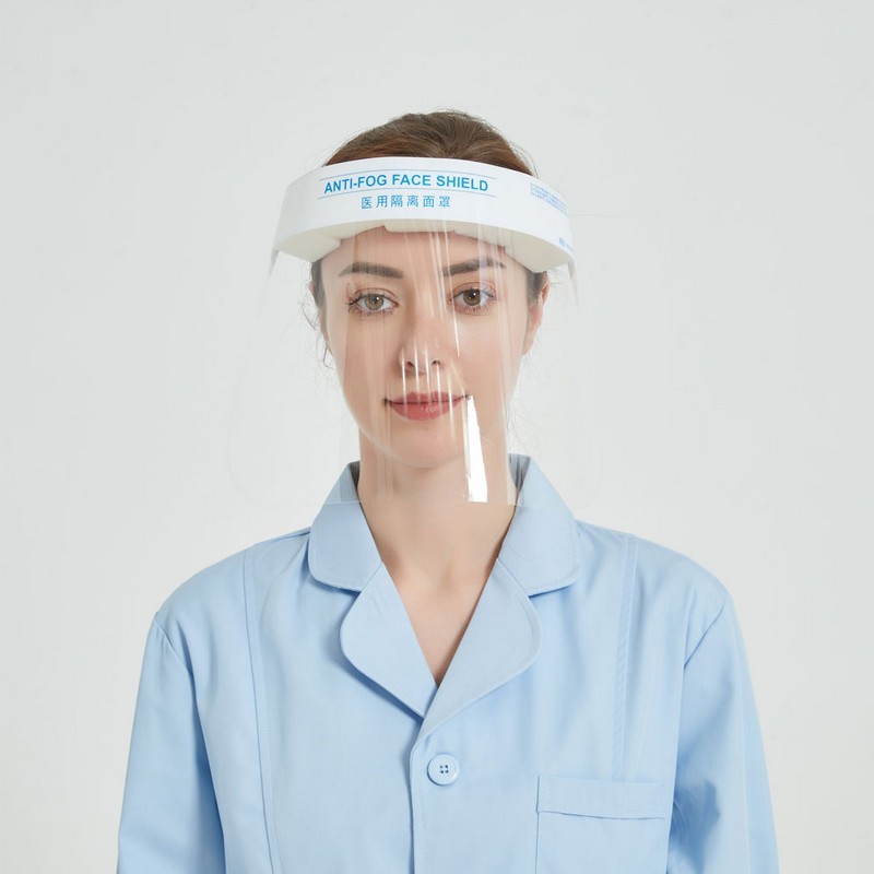 Proteção facial antiembaçante