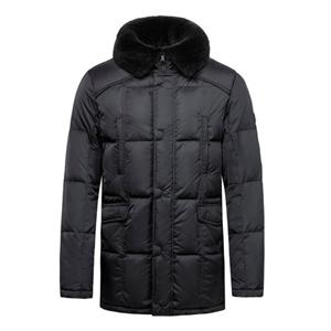 Men's Down Jacket and Coat Real Fur on Collar
