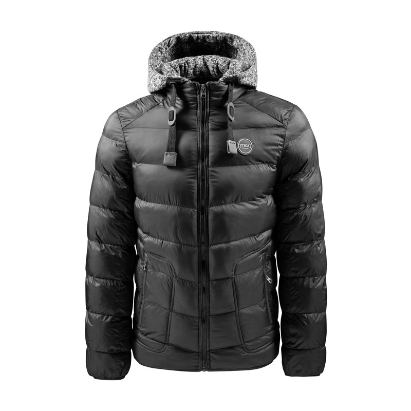 Men's Winter Casual Sportswear with Hooded Coat