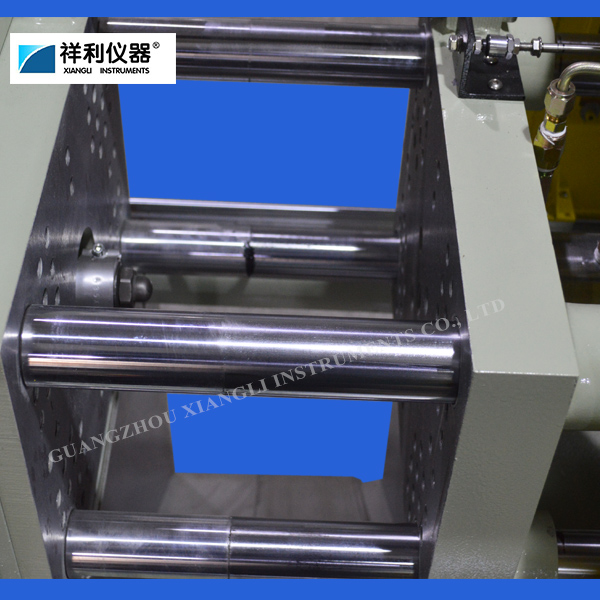 Testing sample injection molding equipments