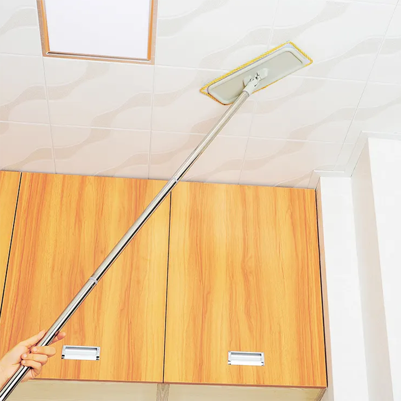 How do you clean a mineral fiber ceiling?