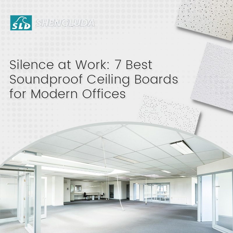 Silence at Work: 7 Best Soundproof Ceiling Boards for Modern Offices