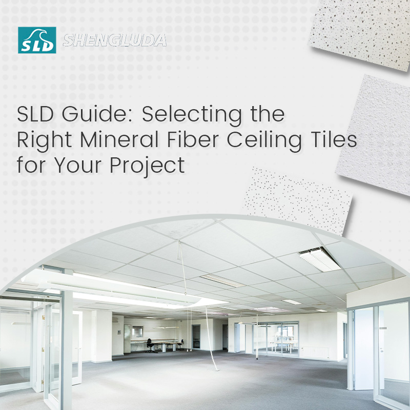 SLD Guide: Selecting the Right Mineral Fiber Ceiling Tiles for Your Project