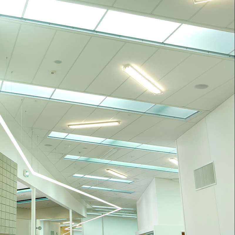 Dalle de plafond en fibre minérale à motif personnalisé pour restaurant