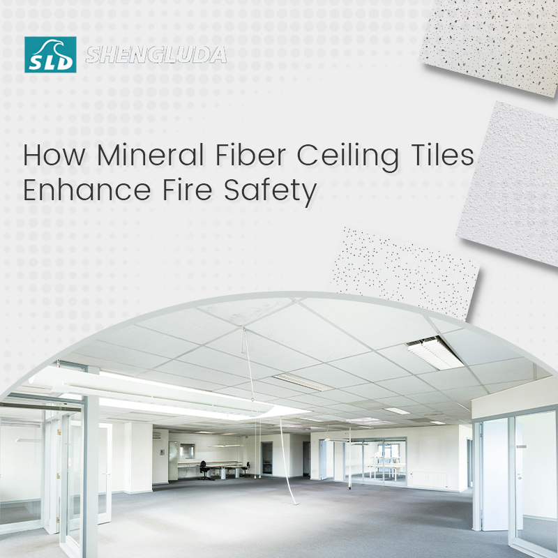 How Mineral Fiber Ceiling Tiles Enhance Fire Safety