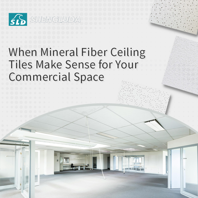 When Mineral Fiber Ceiling Tiles Make Sense for Your Commercial Space