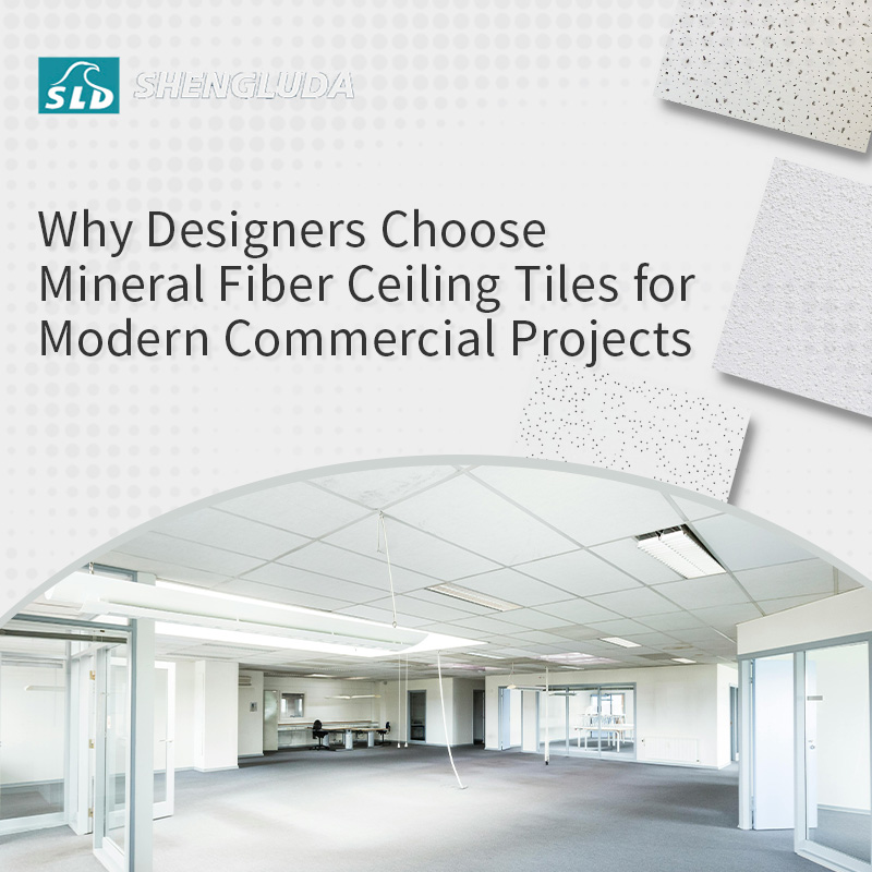 Why Designers Choose Mineral Fiber Ceiling Tiles for Modern Commercial Projects