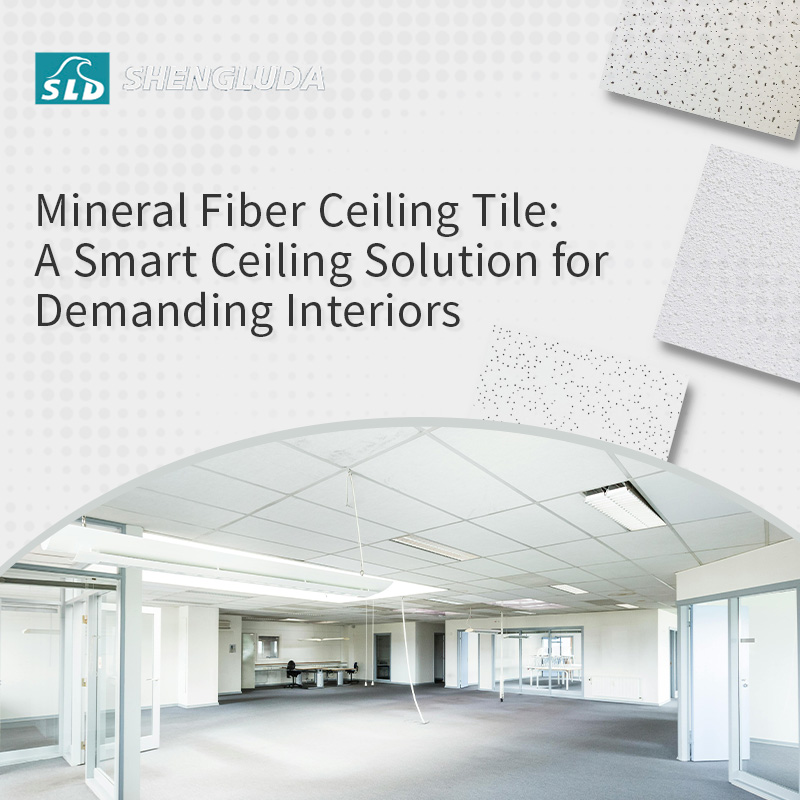 Mineral Fiber Ceiling Tile: A Smart Ceiling Solution for Demanding Interiors