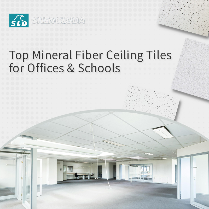 Top Mineral Fiber Ceiling Tiles for Offices & Schools