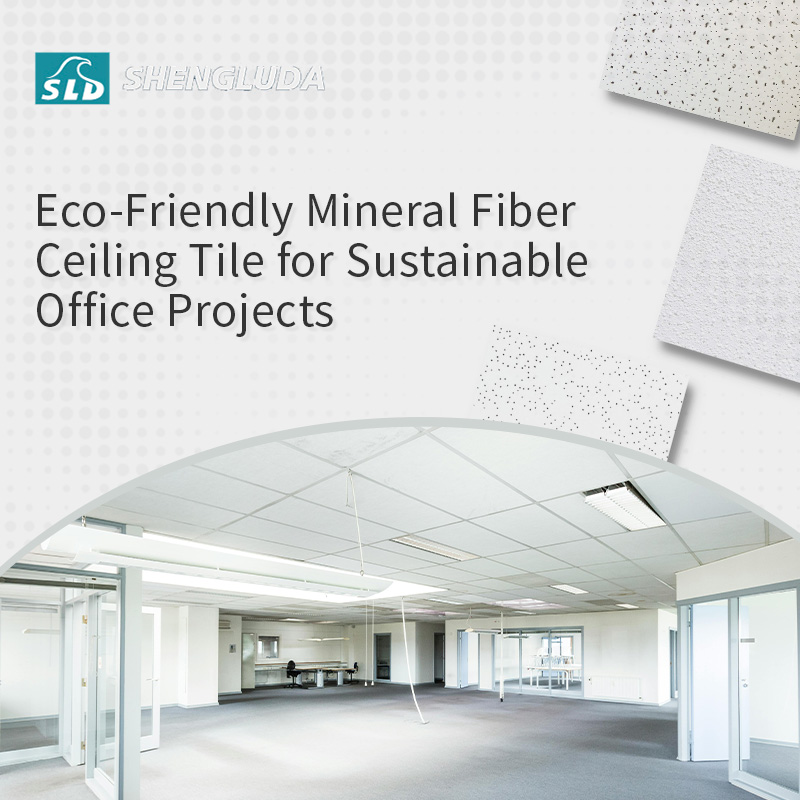 Eco-Friendly Mineral Fiber Ceiling Tile for Sustainable Office Projects