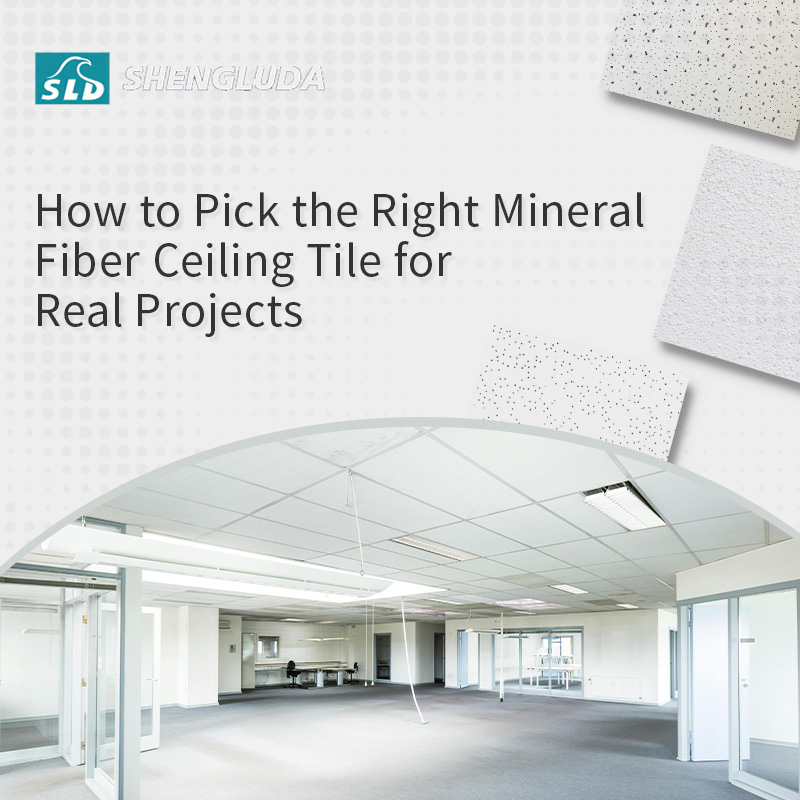 How to Pick the Right Mineral Fiber Ceiling Tile for Real Projects