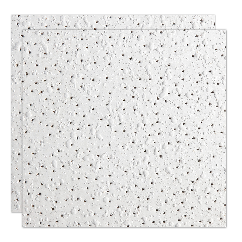 Eco-friendly Commercial Purification Formaldehyde Textured Mineral Fiber Ceiling Tile