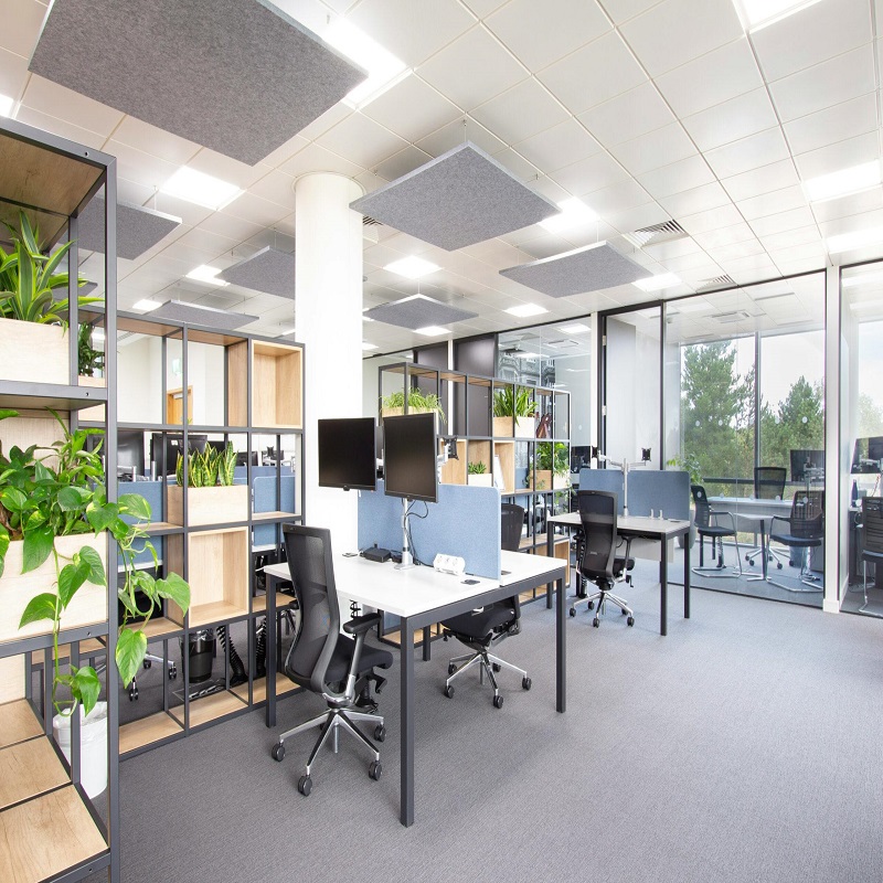 Office Fireproof Drop Elegant Modern Style Mineral Fiber Ceiling Tile