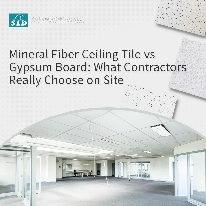 Mineral Fiber Ceiling Tile vs Gypsum Board: What Contractors Really Choose on Site