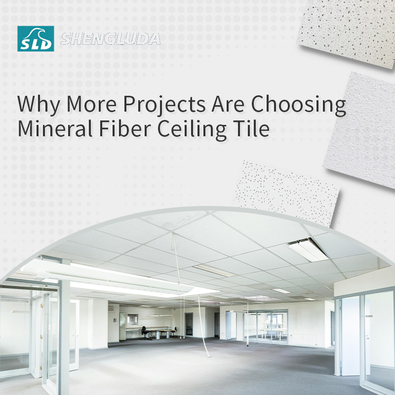 Why Mineral Fiber Ceiling Tile Is a Popular Choice for More Projects
