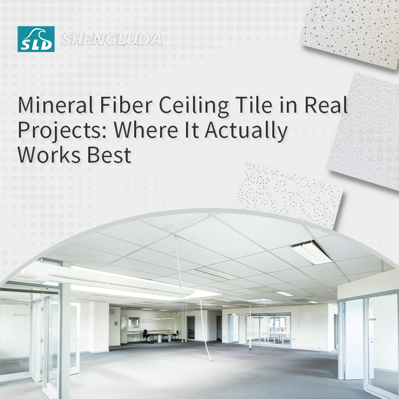 Mineral Fiber Ceiling Tile in Real Projects: Where It Actually Works Best
