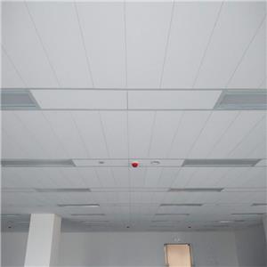 Telha de teto de fibra mineral com textura de areia